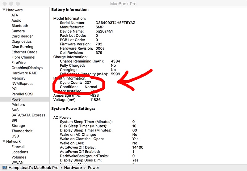 MacBook Battery Replacement